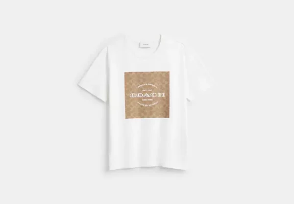 signature square t shirt
