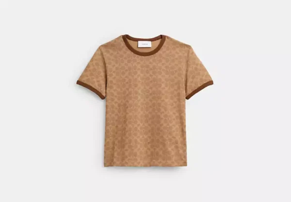 signature ringer t shirt