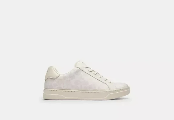 high line sneaker in signature canvas