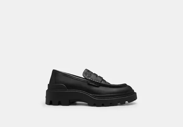 loafer in signature leather