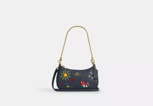 teri mini crossbody bag with embroidery