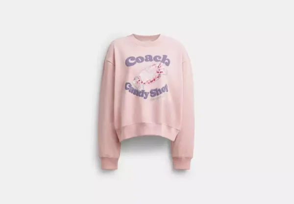 candy shop crewneck sweatshirt