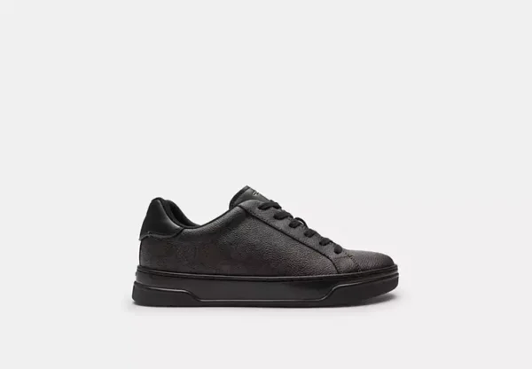 high line sneaker in signature canvas