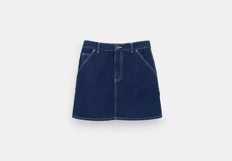 denim utility skirt denim utility skirt