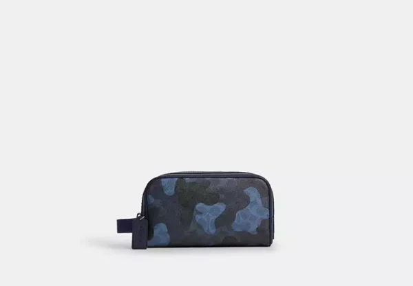 small travel kit in signature camo print