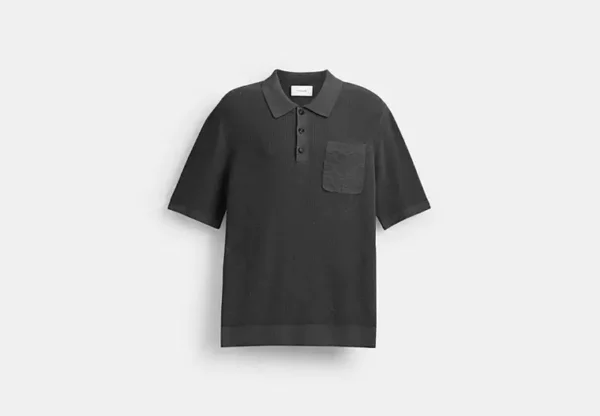 knit polo