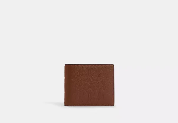 3 in 1 wallet in signature leather