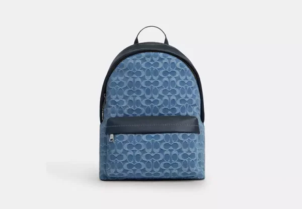 taylor backpack in signature denim