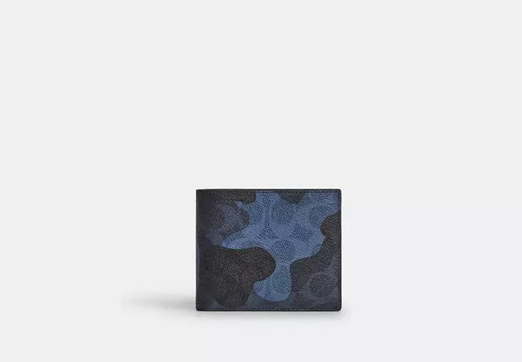3 in 1 wallet in signature camo print 3 in 1 wallet in signature camo print