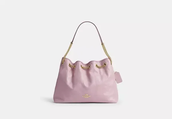 evelyn shoulder bag with quilting
